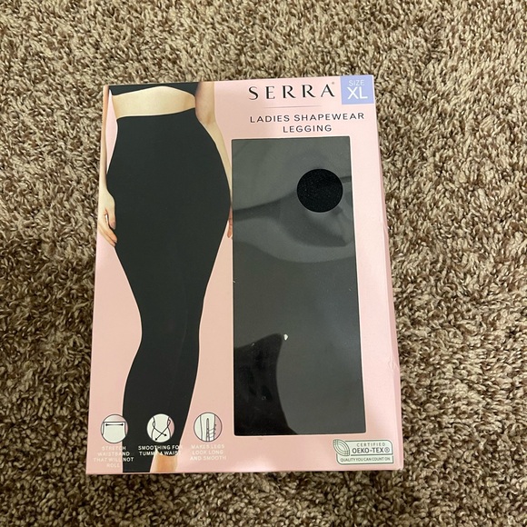Black shapewear leggings 2 pair - Picture 1 of 2